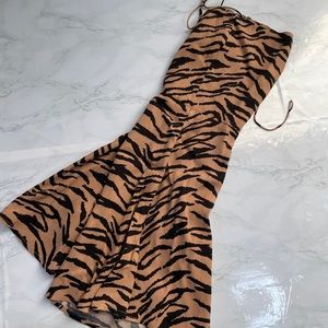 Reformation Tiger Print Mini Dress